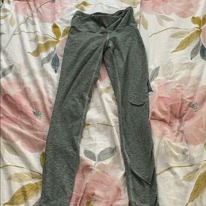 New Balance heather grey leggings